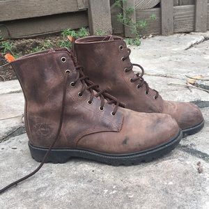 Waterproof Timberland leather boots